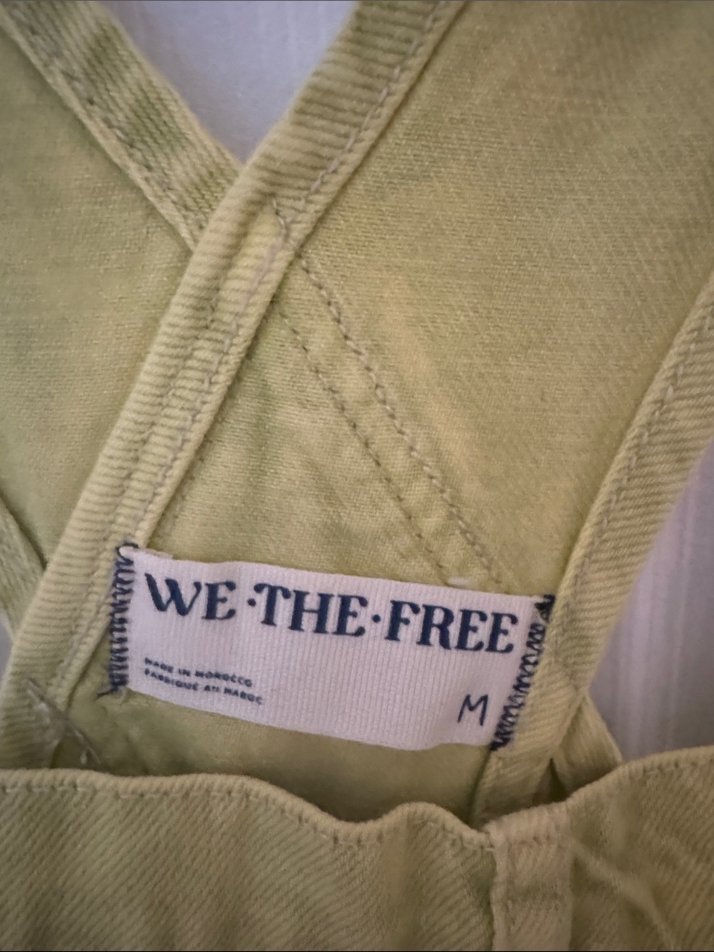 Free people we the free short overalls M - Picture 4 of 4
